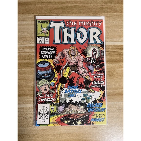 Marvel Other - Thor #389  Comic Book  1st App Replicoid